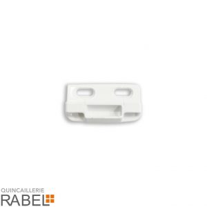Gache Pro latch fixation horizontale - Blanc-bleu