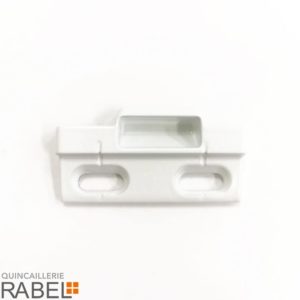 Gache TRU-Latch fixation horizontale - Blanc-bleu